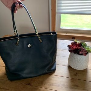 Authentic Tory Burch Whipstitch Tote